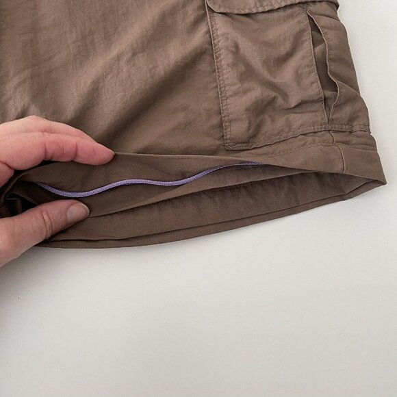 REI Shorts Girls XL (18) Lightweight Cargo Brown Nylon Outdoors Hiking Camping - Picture 13 of 13